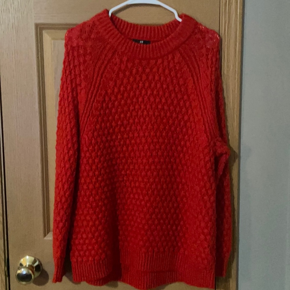 Red sweater